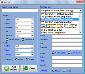 ATSoft Video Converter - náhled