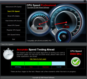 CPU Speed Professional - náhled