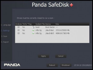 Panda SafeCD - náhled