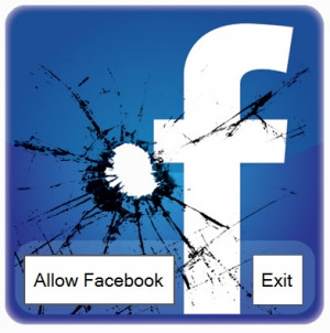 Facebook blocker - náhled