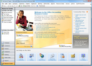 Microsoft Office Accounting Express - náhled