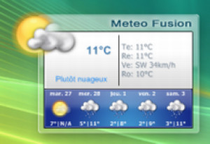 Meteo Fusion - náhled