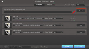DumpMedia Spotify Music Converter - náhled