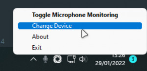 MicMonitor - náhled
