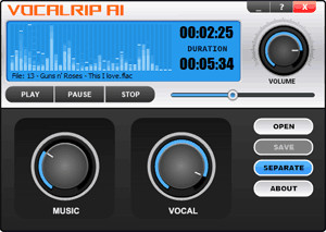 VocalRip AI - náhled