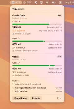 Tokenmax - náhled
