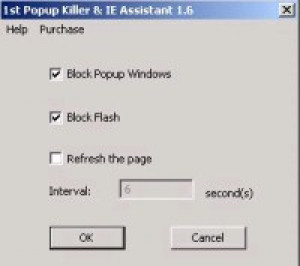 1st Popup Killer & IE Assistant - náhled