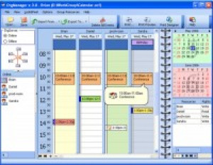 OrgScheduler LAN - náhled