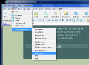 Atomic Mail Sender - náhled