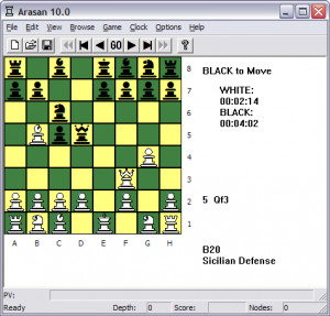 Arasan Chess - náhled