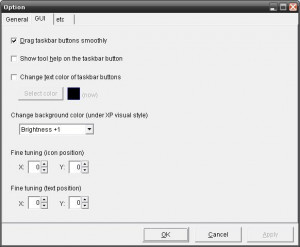 Taskbar++ - náhled