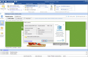 SendMails - náhled
