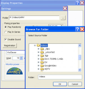 VisiSaver - náhled