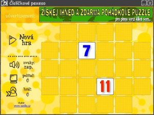 Čísličkové pexeso - náhled