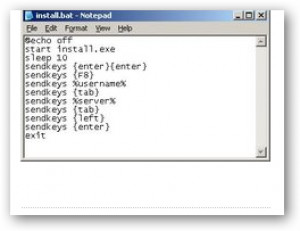 SendKey.NET - náhled
