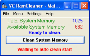 VC RamCleaner - náhled
