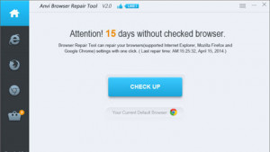 Anvi Browser Repair Tool - náhled
