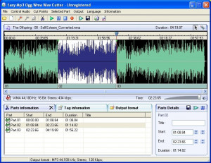 Easy Mp3 Ogg Wma Cutter - náhled