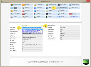 MyPCInfo  - náhled