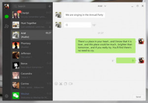 WeChat - náhled