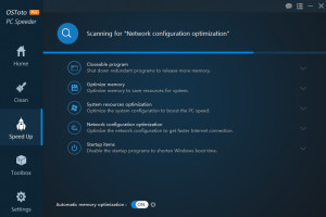OSToto PC Speeder - náhled