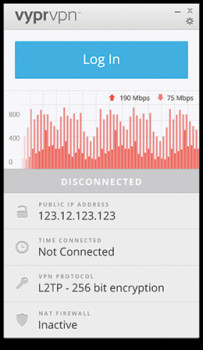 VyprVPN - náhled