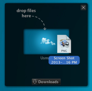 Filedrop - náhled