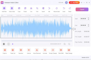 Veeware Audio Editor - náhled