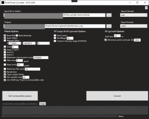 PointCloudConverter - náhled