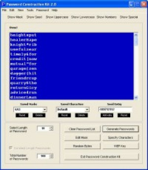 Password Construction Kit - náhled
