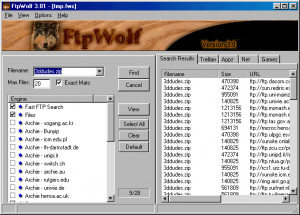 FtpWolf - náhled