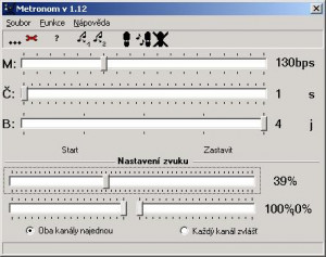 Metronom - náhled