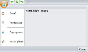 HTML kódy - náhled