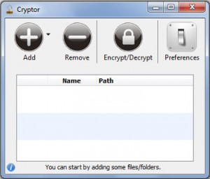 Cryptor - náhled