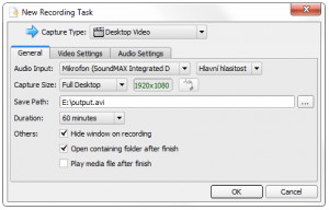 SMRecorder - náhled