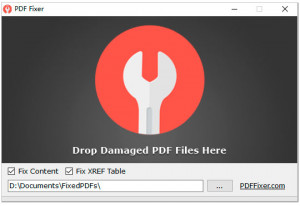 PDF Fixer - náhled
