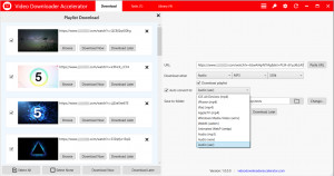Video Downloader Accelerator - náhled