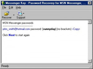 Messenger Key - náhled