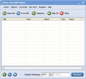 Power CD to MP3 Maker - náhled