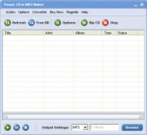 Power CD to MP3 Maker - náhled