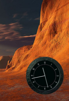 PUeX Desktop Analog Clock - náhled