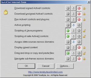 QuickSet Internet Zone - náhled
