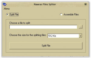Nawras Files Spliter - náhled