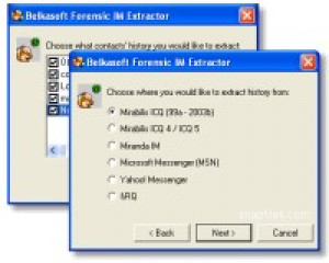 Belkasoft Forensic IM Extractor - náhled