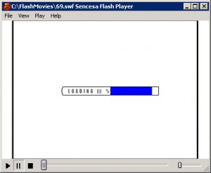 Sencesa Flash Player - náhled