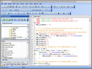 DSV PHP Editor - náhled