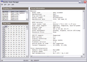 Monitor Asset Manager - náhled