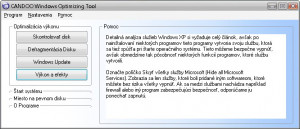 CANDOO Windows Optimizing Tool - náhled