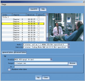 FreeStar Free DVD Ripper - náhled