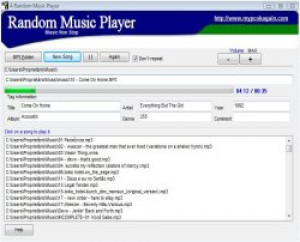 Random Music Player - náhled